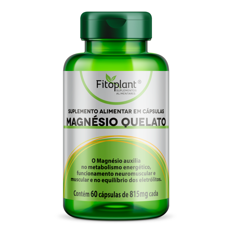 MAGNÉSIO QUELATO 815mg 60caps