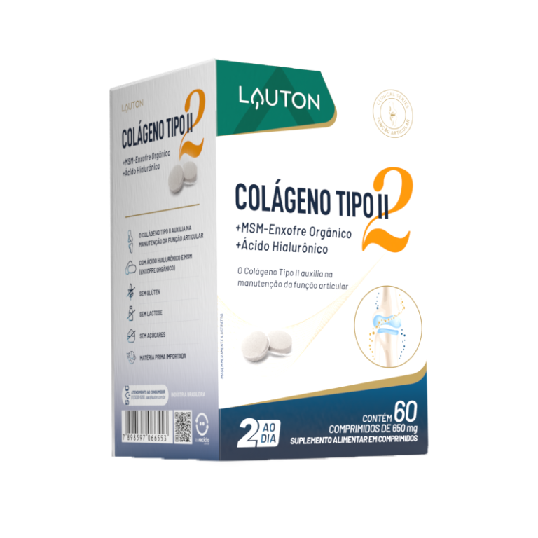 COLÁGENO TIPO II  60 COMPRIMIDOS LAUTON
