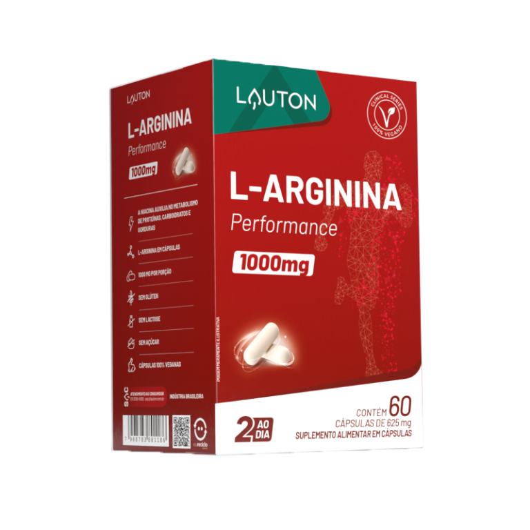 L ARGININA PLUS (500MG POR CÁPSULA) + NIACINA 60càps LAUTON