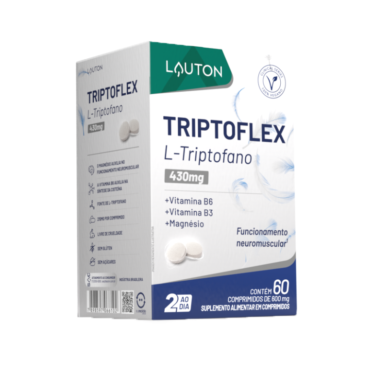 TRIPTOFLEX (L-TRIPTOFANO) 215 POR COMPRIMIDO 60 COMPRIMIDOS LAUTON