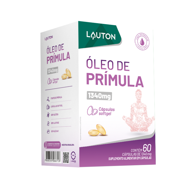 ÓLEO DE PRÍMULA 500MG 60CAPS LAUTON