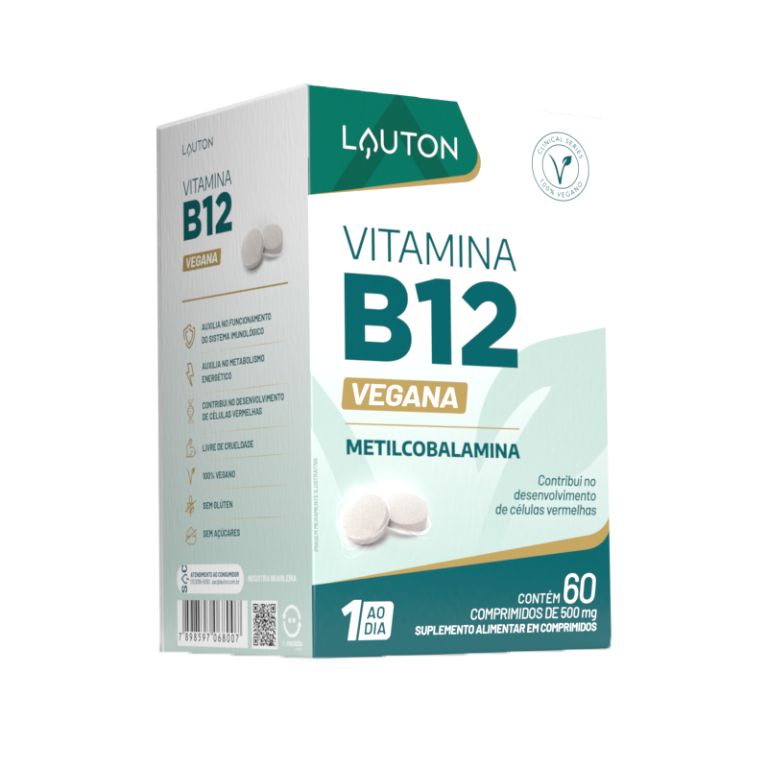 VITAMINA B12  METILCOBALAMINA  60 COMP (1 ao dia) LAUTON