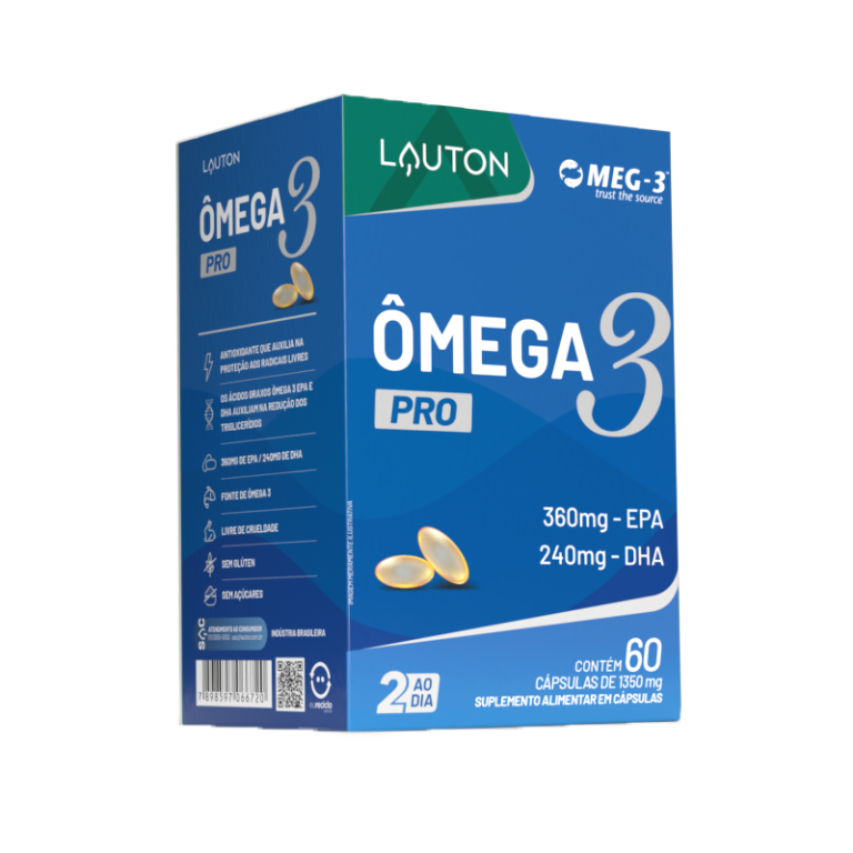 ÔMEGA 3 PRO 60caps LAUTON