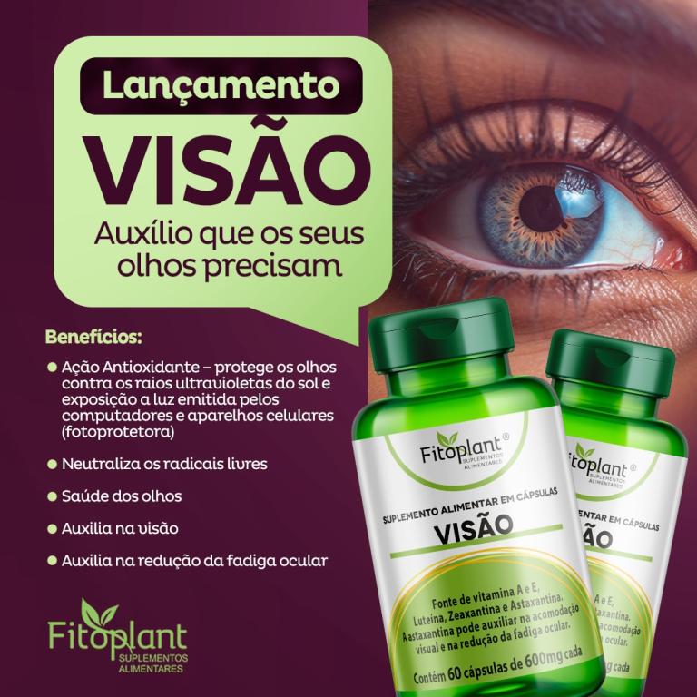 VISAO 600mg 60 CAPS FITOPLANT