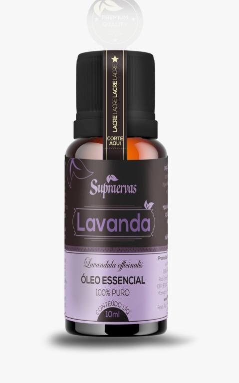 ÓLEO ESSENCIAL DE LAVANDA 10ml (100% PURO)