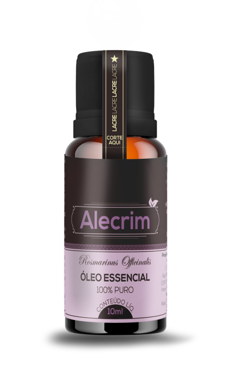 ÒLEO ESSENCIAL DE ALECRIM 10ml (100% PURO)