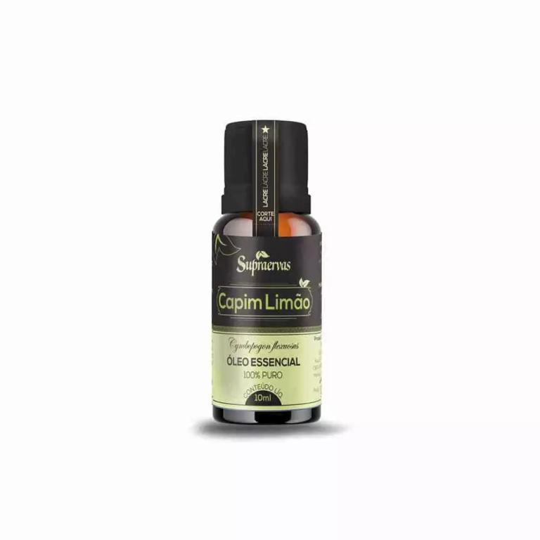 ÓLEO ESSENCIAL DE CAPIM LIMÃO 10ml (100% PURO)