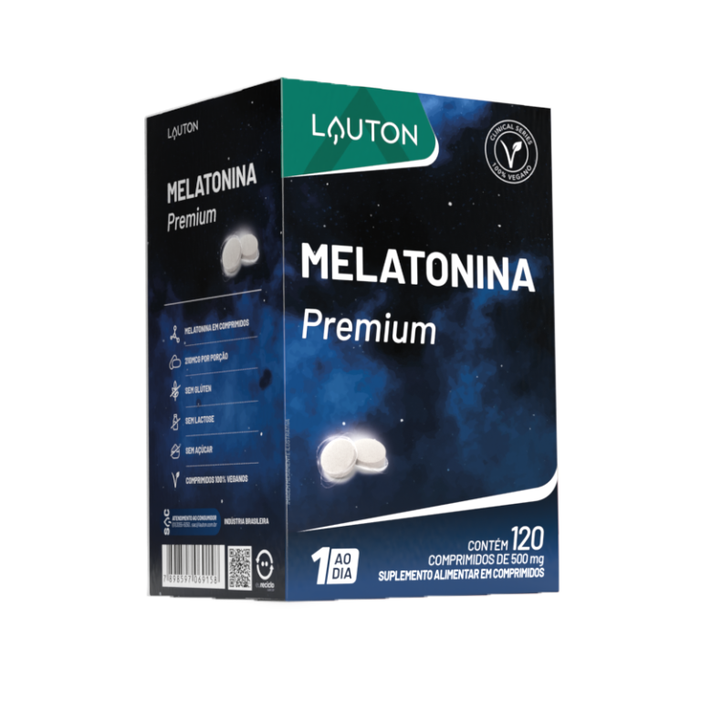 MELATONINA 210mcg 120 COMPRIMIDOS (1 ao dia) LAUTON