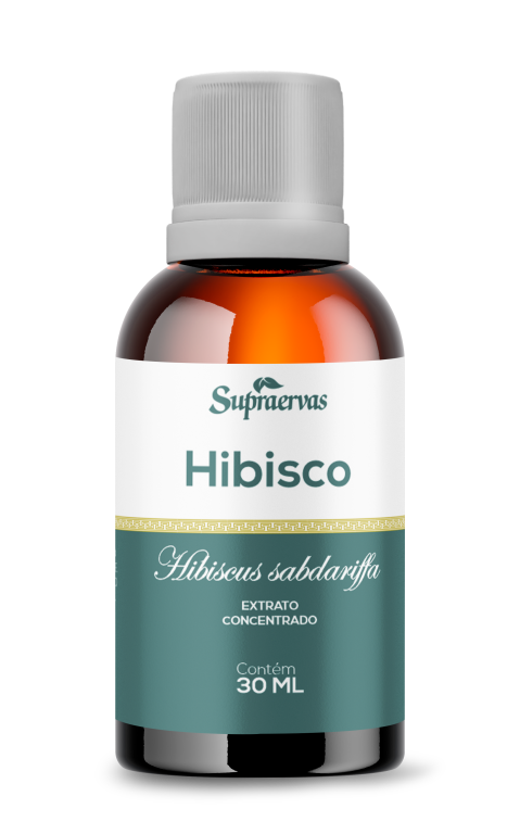 EXTRATO CONCENTRADO DE HIBISCO 30ml