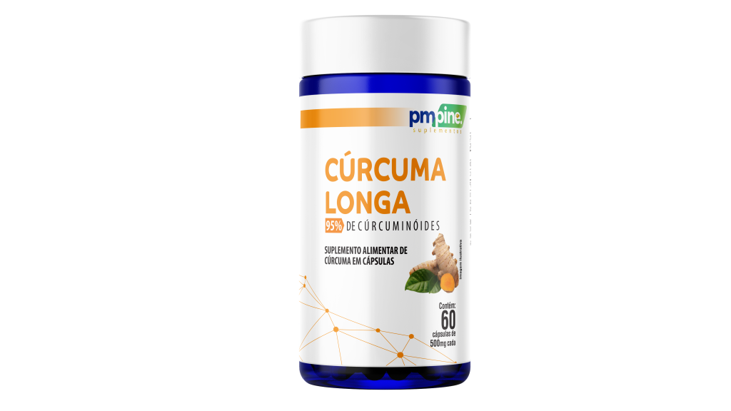 CÚRCUMA LONGA 500mg 60caps PMPINE