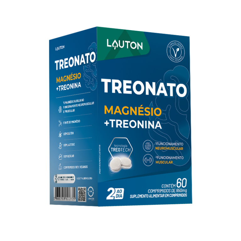 TREONATO ((MAGNÉSIO+TREONONA)650mg 60 comprimidos