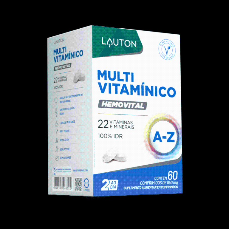 MULTI VITAMÍNICO 100% IDR LAUTO (VEGANO)