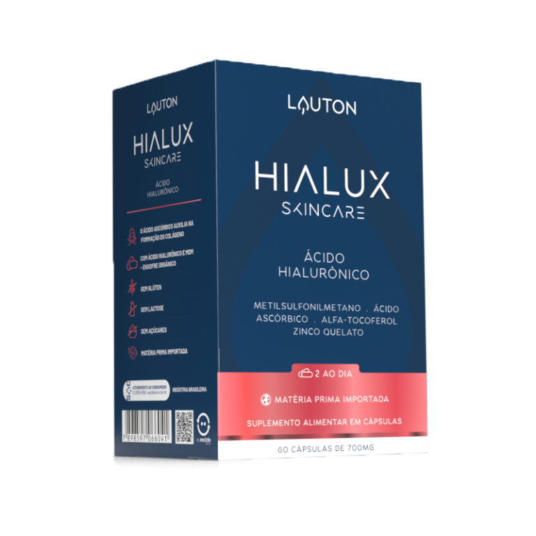 HIALUX SKINCARE (ÁCIDO HIALURÔNICO) 60caps 700mg