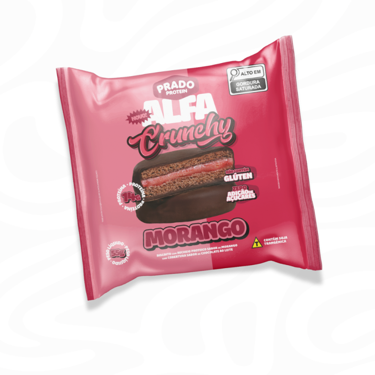 ALFAJOR  MORANGO DP C/ 10 un (14g PROTEÍNA)