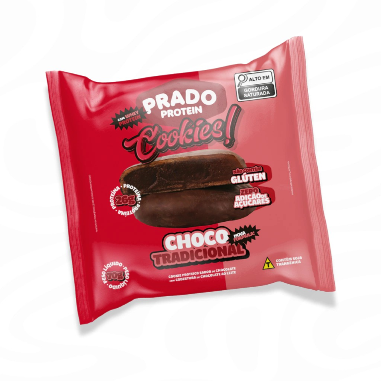 COOKIE CHOCOLATE TRADICIONAL DP C/ 10un (26g PROTEÍNA)