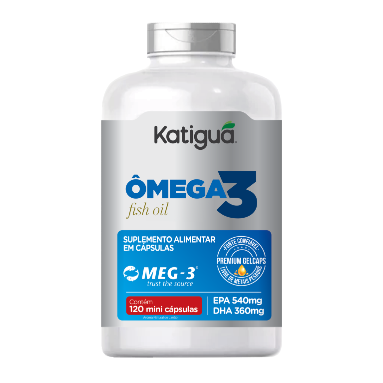 ÔMEGA 3 632MG 540EPA 360DHA 120CAPS MEG3 KATIGUA