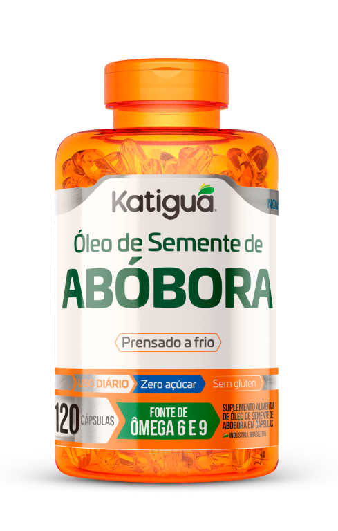 OLEO DE SEMENTE DE ABOBORA 1000G 120CAPS KATIGUA