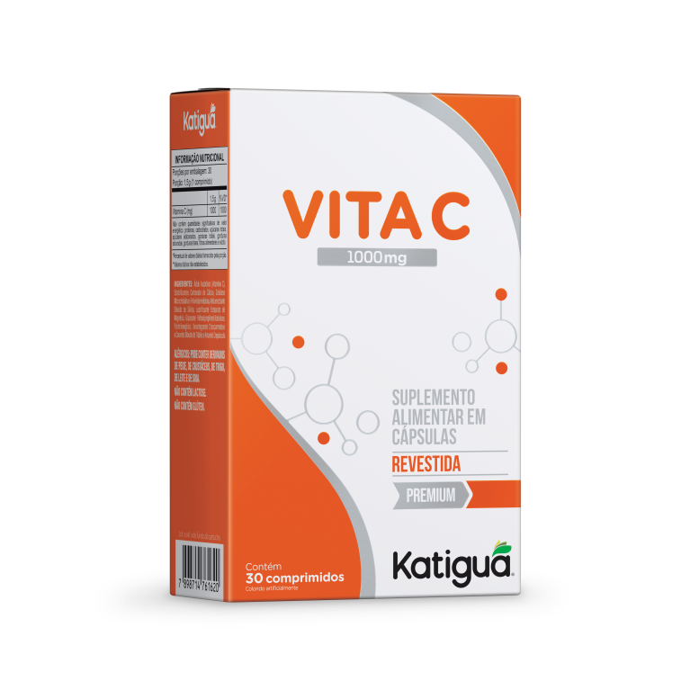 VITAMINA C 1.000MG 30CPR KATIGUA