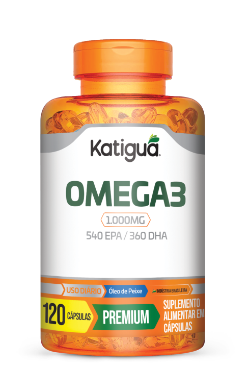 ÔMEGA 3 540EPA 360DHA 1.000MG 120CAPS KATIGUA