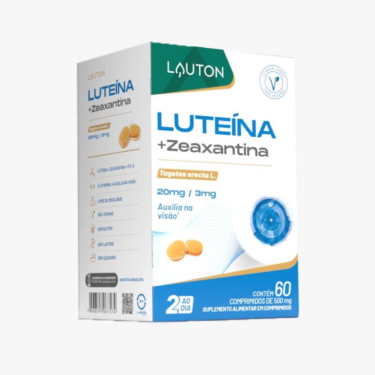 LUTEÍNA C/ ZEAXANTINA 60 comprimidos 500mg