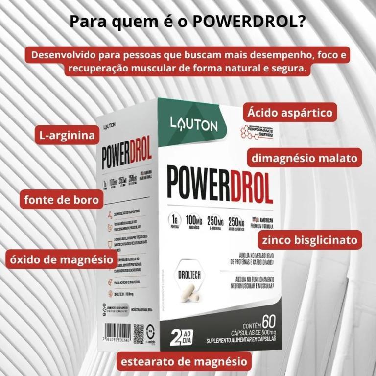 POWERDROL 60 comprimidos