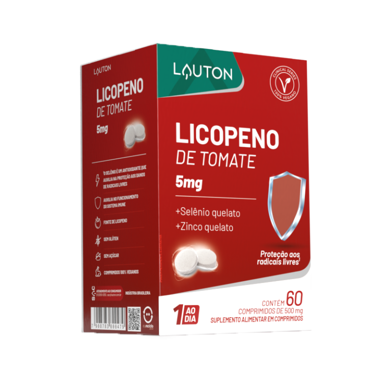 LICOPENO DE TOMATE EM COMPRIMIDOS