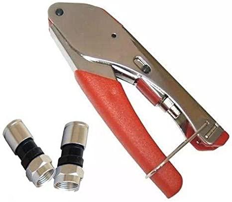 ALICATE CRIMPAR CONECTORES P/CABOS RG-59-06 DE PRESSÃO