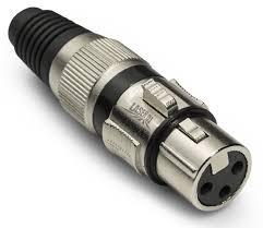 CANNON-XLR FEMEA / PRETO