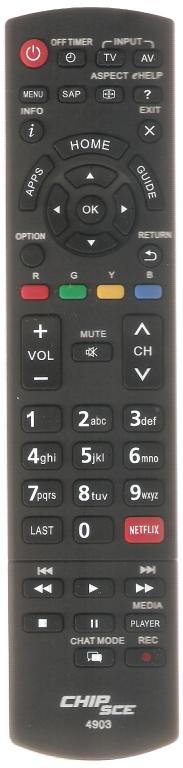 PANASONIC LCD NETFLIX