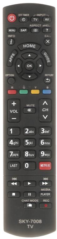 PANASONIC LCD/LED NETFLIX