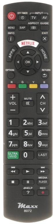 PANASONIC LCD/LED NETFLIX