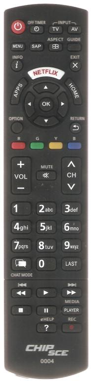 PANASONIC LCD NETFLIX