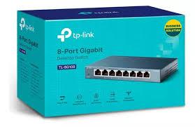 SWITCH TP-LINK TL-SEG-1008-D 10/100/1000 C/08 PORTAS