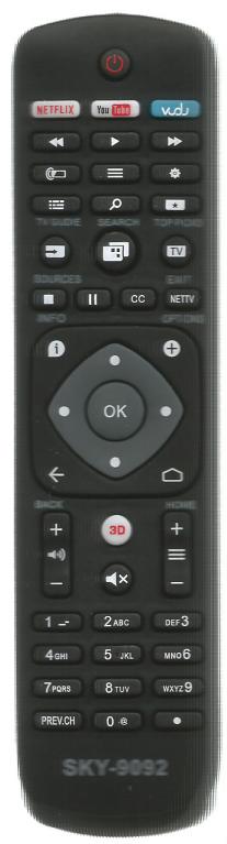 PHILIPS/LCD/LED SMART NETFLIX YOUTUBE