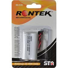 BATERIA TELEFONE S/FIO 2,4V 600mAh-AA-RONTEK