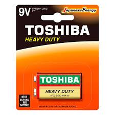 BATERIA 09V/ZINCO-TOSHIBA-6F22