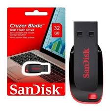 PENDRIVE 32 GB SANDISK CRUZER BLADE