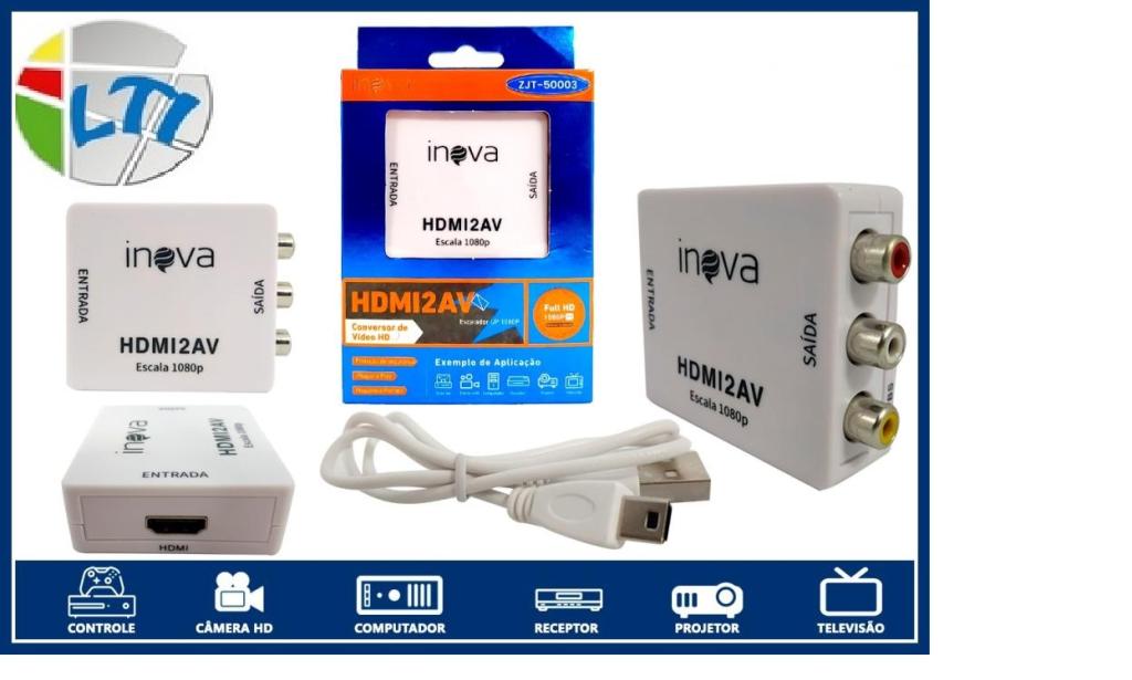 CONVERSOR HDMI X AV/RCA