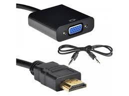 CONVERSOR HDMI  X  VGA FEMEA C/CABO P2+P2