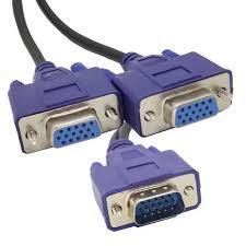 VGA-CABO Y VGA DB-15M X 2 DB-15F
