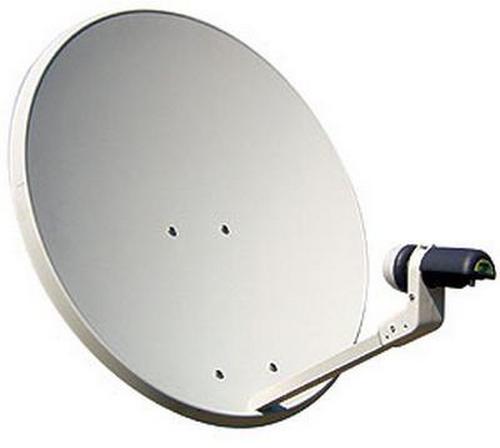 ANTENA PARABÓLICA 0,90CM + LNBF KU SIMPLES