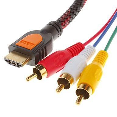 CABO HDMI / 3RCA - 1,5MT