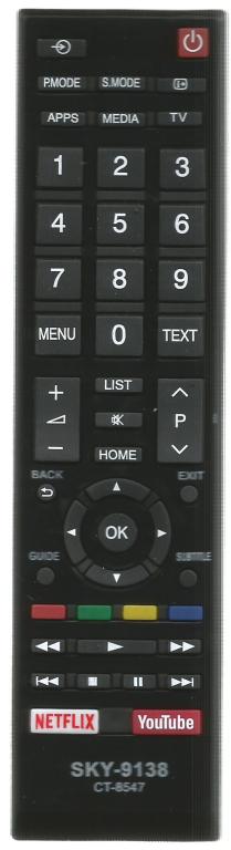 TOSHIBA/LED NETFLIX YOUTUBE