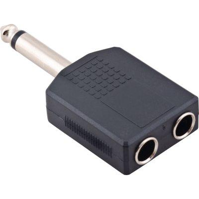 ADAPTADOR P10 / 2-JACK P10 MONO