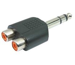 ADAPTADOR P10 STEREO / 2 JACK RCA