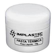 PASTA TÉRMICA 50GR IMPLASTEC