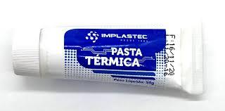 PASTA TÉRMICA 50GR IMPLASTEC - BISNAGA