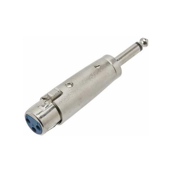 ADAPTADOR P10 MONO / XLR FEMEA