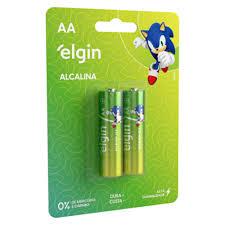 PILHA AA ELGIN ALCALINA C/2
