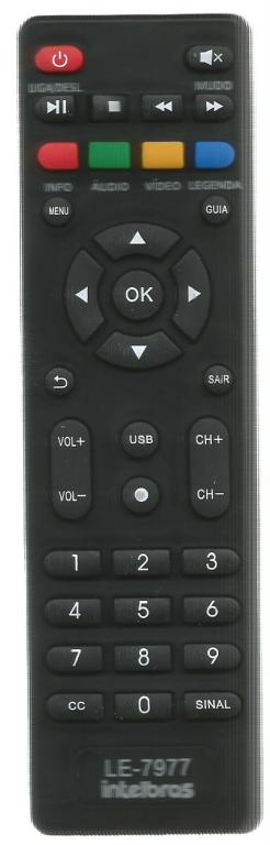 CONTROLE INTELBRAS CONVERSOR DIGITAL